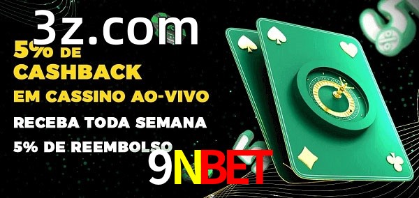 Promoções do cassino ao Vivo 9NBET